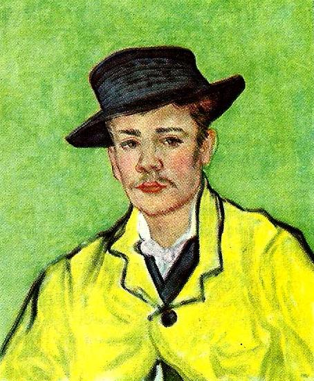 Vincent Van Gogh portratt av armand roulin